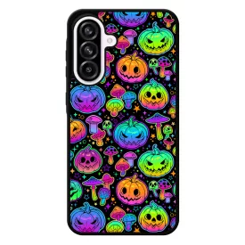 Pumpkin and Mushrooms - Halloween Samsung Galaxy A56 tok