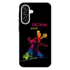 Kerd a Neveddel FOR HER kezilabda mintas Samsung Galaxy A56 tok