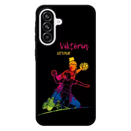 Kerd a Neveddel FOR HER kezilabda mintas Samsung Galaxy A56 tok