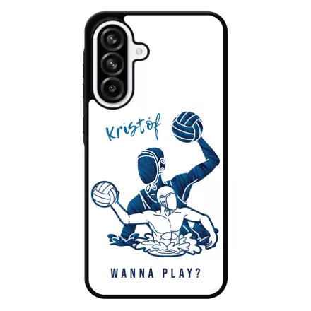 Blue For Him Vizilabda mintas Samsung Galaxy A56 tok