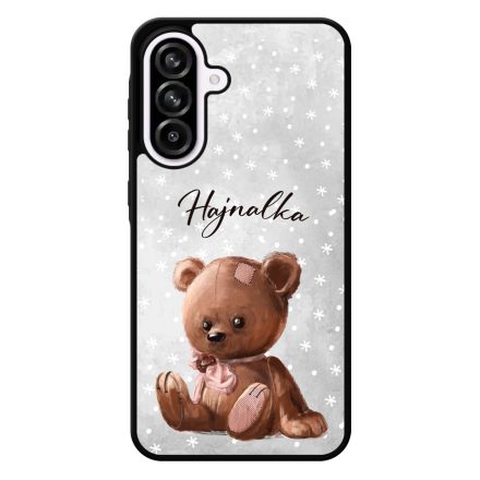 Cuki maci - Téli mintás Samsung Galaxy A56 tok