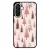 Rózsaszín karácsonyi fenyőfa mintás Samsung Galaxy A56 tok