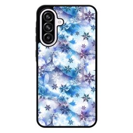 Téli Szépséges Hópihe mintás Samsung Galaxy A56 tok
