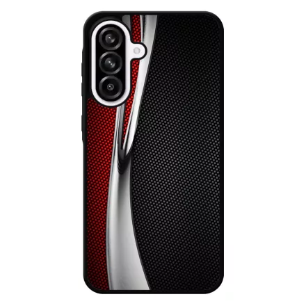 Silver Wave karbon mintás Samsung Galaxy A56 tok