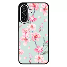 Vintage akvarell viragos Samsung Galaxy A56 tok