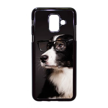 Csak okosan kutya mintás Samsung Galaxy A6 (2018) tok