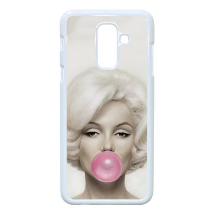 Marilyn Monroe Samsung Galaxy A6 Plus (2018) fehér tok