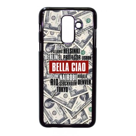 Bella Ciao MONEY nagypenzrablas netflix lacasadepapel Samsung Galaxy A6 Plus (2018) tok