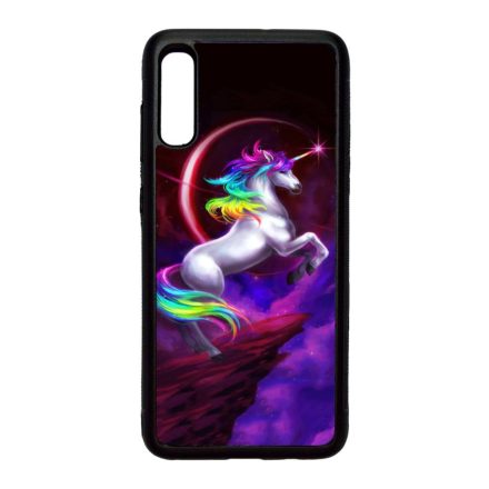 unicorn unikornis fantasy csajos Samsung Galaxy A70 fekete tok