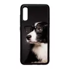 Csak okosan kutya mintás Samsung Galaxy A70 tok