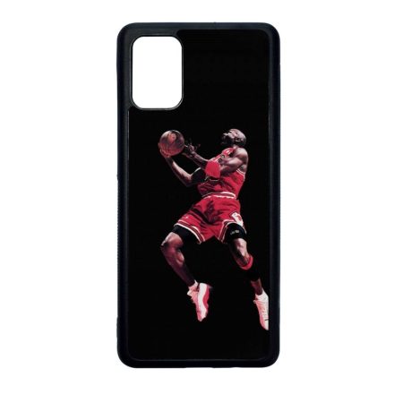 Michael Jordan kosaras kosárlabdás nba Samsung Galaxy A71 fekete tok
