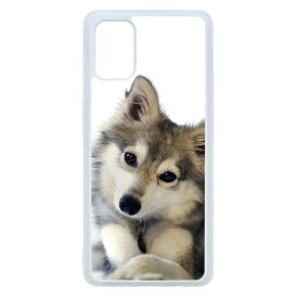 kutyás kutyus Samsung Galaxy A71 átlátszó tok