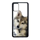 kutyás kutyus Samsung Galaxy A71 átlátszó tok