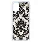 vintage fekete fehér Samsung Galaxy A71 fekete tok