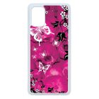 pillangó pillangós lepke lepkés Samsung Galaxy A71 fekete tok