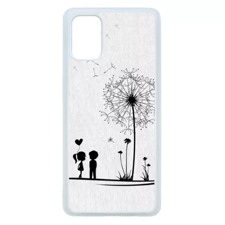 szerelem szerelmes pitypang Samsung Galaxy A71 átlátszó tok