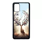 erdő szarvas őz négy évszak Samsung Galaxy A71 átlátszó tok