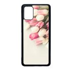 virágos tulipános tavaszi Samsung Galaxy A71 átlátszó tok