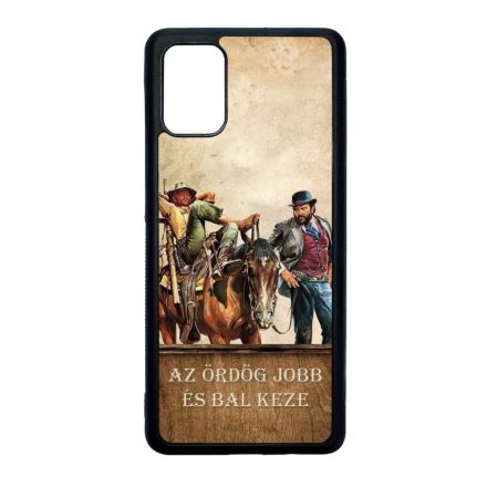 bud spencer és terence hill az ördög jobb és bal keze Samsung Galaxy A71 fekete tok