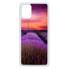 levendula levendulás levander lavender provence Samsung Galaxy A71 fekete tok