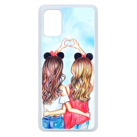 barátnők bff best friends forever legjobb barátnős besties Samsung Galaxy A71 átlátszó tok