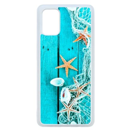 Tengeri csillag kagyló nyár Samsung Galaxy A71 átlátszó tok