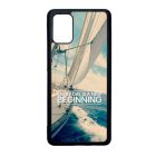 Minden nap egy új kezdet vitorlás tenger nyár Samsung Galaxy A71 átlátszó tok