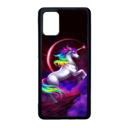 unicorn unikornis fantasy csajos Samsung Galaxy A71 fekete tok