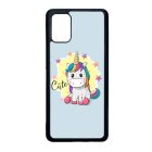 unicorn unikornis fantasy csajos Samsung Galaxy A71 átlátszó tok