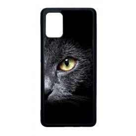 Csak a szemembe nézz - Cica Samsung Galaxy A71 tok