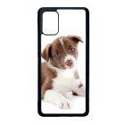 Édes Border Collie kölyök kutyus Samsung Galaxy A71 tok
