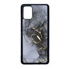 Golden Black marvanyos marvany mintas hatás Samsung Galaxy A71 tok