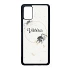 kerd a neveddel marble marvany mintas Rozsa viragos Samsung Galaxy A71 tok