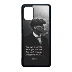 Tommy Shelby Change idezet peaky blinders Samsung Galaxy A71 tok