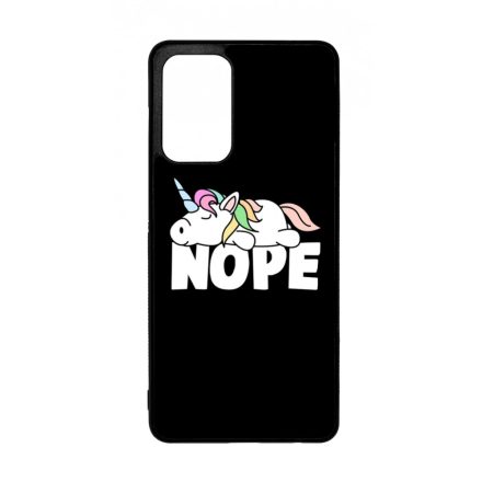 NOPE unikornis unicorn egyszarvú Samsung Galaxy A72 tok