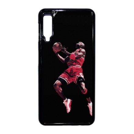 Michael Jordan kosaras kosárlabdás nba Samsung Galaxy A7 (2018) fekete tok