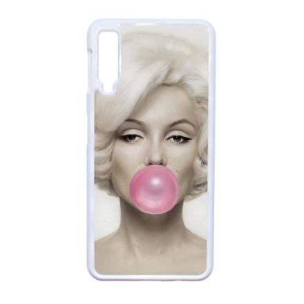 Marilyn Monroe Samsung Galaxy A7 (2018) fehér tok