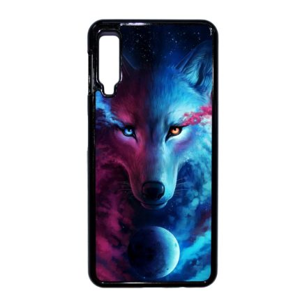 farkas wolf galaxis galaxy Samsung Galaxy A7 (2018) fekete tok
