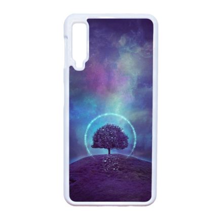 életfa kelta fantasy galaxis életfás life tree Samsung Galaxy A7 (2018) fehér tok