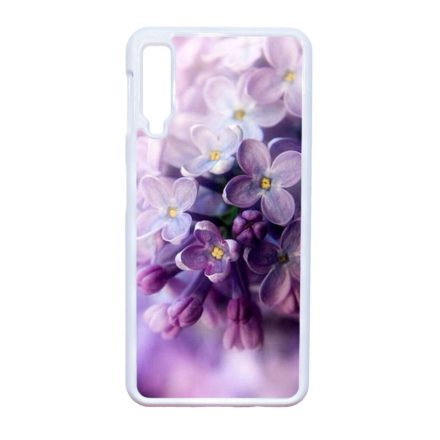 orgona tavaszi orgonás virágos Samsung Galaxy A7 (2018) fehér tok