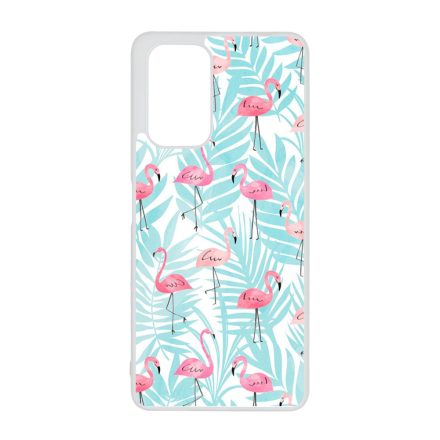 Flamingo Pálmafa nyár Samsung Galaxy A73 5G tok