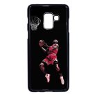 Michael Jordan kosaras kosárlabdás nba Samsung Galaxy A8 (2018) fekete tok