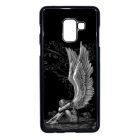 angyal angyalos fekete bukott Samsung Galaxy A8 (2018) fekete tok