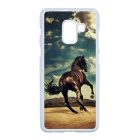 lovas ló mustang mustangos Samsung Galaxy A8 (2018) fekete tok