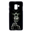 pasis haláli kaszás beint Samsung Galaxy A8 (2018) fekete tok