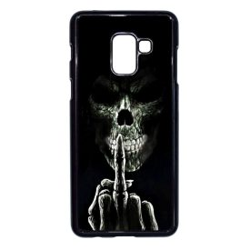 pasis haláli kaszás beint Samsung Galaxy A8 (2018) fekete tok