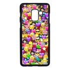 emoji Samsung Galaxy A8 (2018) fekete tok