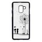 szerelem szerelmes pitypang Samsung Galaxy A8 (2018) fehér tok