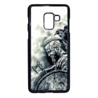 vikings ragnar lothbrok Samsung Galaxy A8 (2018) fekete tok