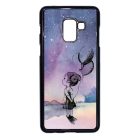lufis kislány csajos galaxis galaxy Samsung Galaxy A8 (2018) fekete tok